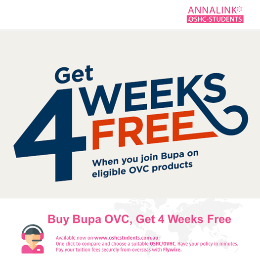 The 4 weeks free offer from Bupa Australia in March, 2022